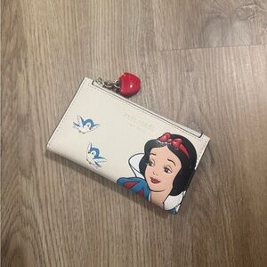 Disney X Kate Spade New York Snow White Small Slim Bifold Wallet